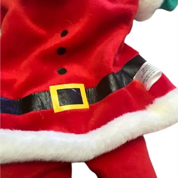 Santa Mrs Claus Hand Puppets Full Body Plush - Picture 4 of 4